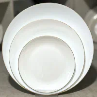 سرویس غذاخوری 6نفره آرکوپال لب‌طلا گلدن اپال|ظروف سرو و پذیرایی|تهران, شوش (باغ آذری)|دیوار