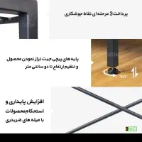 کتابخانه مدرن MDF مدل DZom LIB-72T46-150BRN|کتابخانه، شلف، قفسه‌های دیواری|اسلام‌شهر, شهرک احمدیه|دیوار