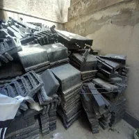 وافل مشکی یک طرفه قفل دار کارکرده
