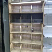 فروش ویترین پیشخوان مغازه شیشه ای و قفسه چوبی|فروشگاه و مغازه|تهران, مدائن|دیوار