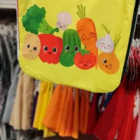 کیسه سبزی آتشاب، طرح سبزیجات خندان، تک و عمده