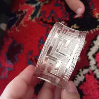 دستبند نقره طرح ورساچه