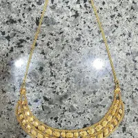 گردبند طلا زیبا ، خوش نقش و استفاده نشده