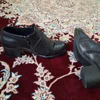 نیم بوت مشکی سایز۳۹|کیف، کفش، کمربند|پرند, فاز ۴|دیوار