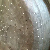 فروش ظرف مسی قدیمی بزرگ|کلکسیون اشیاء عتیقه|رشت, چله خانه|دیوار