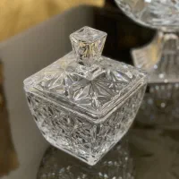 ظروف کریستال نو بدون استفاده همراه با جعبه|ظروف سرو و پذیرایی|ارومیه, |دیوار