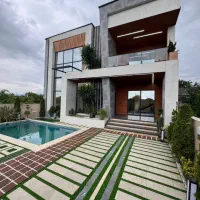 تریبلکس-رویایی-با-استخر-چهارفصل-450متری-سنددار