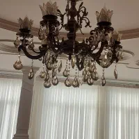 لوستر ۶ شاخه سالم و نو