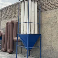 فیلتربک مکنده کوره قالکاری بوته قالکاری (جاروکش)