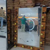 آیینه نور دار|مبلمان خانگی و میز عسلی|سیرجان, |دیوار