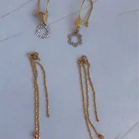 گوشواره طلا آویزونی