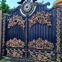 ۳متری درب ۳لت باغی رنگ مدل ویلایی لوله ای حیاط