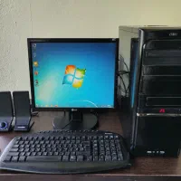 کیس ۲هسته ۵۷۰۰ رم ۴ ddr3 هارد ۱۶۰ گرافیک ۵۱۲