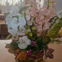 سبد گل مصنوعی