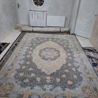 ۲ عدد فرش ۹ متری  ۷۰۰ شانه طوسی  نو
