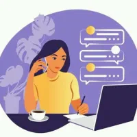 کارمند اداری  خانم مسلط به آفیس و تایپ