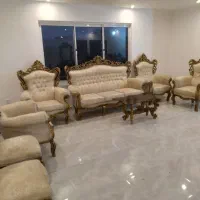 مبل و صندلی ۹ نفره همراه با میز و عسلی