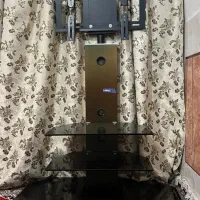 میز تلویزیون شیشه ای