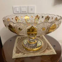 تعدادی بوهمیا اصل چک الیش طلاکوب مجموعه کامل|ظروف سرو و پذیرایی|تهران, شهرک نفت|دیوار