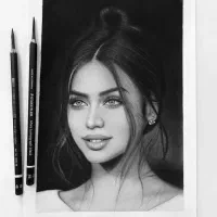 نقاشی وطراحی چهره|تابلو، نقاشی، عکس|تهران, امانیه|دیوار