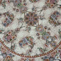 دوتخته فرش افشان ۹متری +۴عدد فرش گرد۱متری سرهم