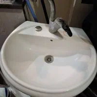روشویی همراه باشیر وشلنگ سالم