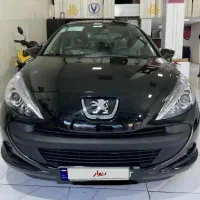 پژو 207 اتومات ارتقا یافته سقف فلز مشکی tu5p