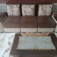 مبل هفت نفره راحتی ال|مبلمان خانگی و میز عسلی|کرمانشاه, |دیوار