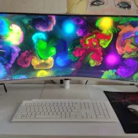 مانیتور سامسونگ منحنی گیمینگ ۳۴ اینچ اولتراواید