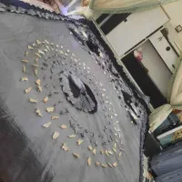 تخت دو نفره شیک همره با کمد اریشی|تشک تختخواب|خاش, |دیوار