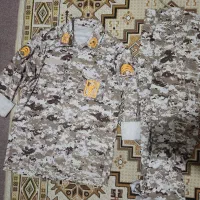 لباس دیجیتالی خاکی خُنک + پوتین + کلاه + جوراب