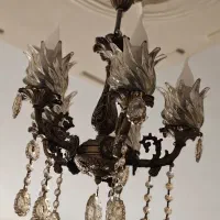 لوسترو دیوار کوب فلزی