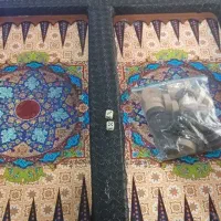 تخته نرد ۳ عدد آکبند چرمی