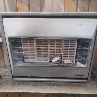 بخاری  دود کش دار  سفالی اونیورسال ژاپن درحد سالم