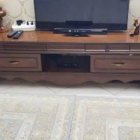 میز تلویزیون چوبی