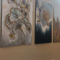 گل و گلدان|گل مصنوعی|قم, باغ شریفی|دیوار