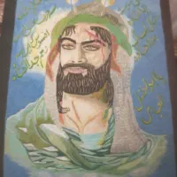 تابلو فرش سوزنی  کار دست