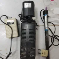 پمپ،تصویه و بخاری آکواریوم