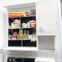 آیینه باکس پی وی سی ضد آب|آینه|دزفول, |دیوار