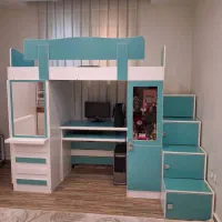 تخت خواب میز کار|تخت و سرویس خواب|هشتگرد, شهرک ولیعصر (مصلی)|دیوار