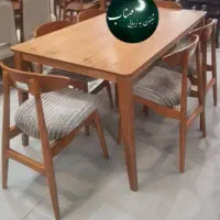 میزوصندلی غذاخوری ۶نفره نو حدود دوماه خریداری شده