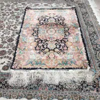 تابلو فرش دست بافت تمام ابریشم واقعی|تابلو فرش|شهریار, شهریار|دیوار