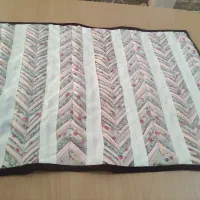 رومیزی چهل تکه پارچه ای