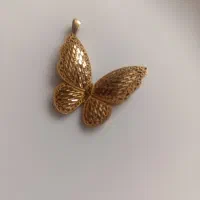 پلاک طلا پروانه