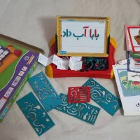 کیف الفبا آهنربایی،ماژیک،جامدادی