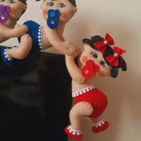 انواع عروسکهای نمدی
