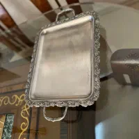 دیوار کوب سینی شکلات خوری استیل چراغ نفتی|ظروف سرو و پذیرایی|تهران, اقدسیه|دیوار