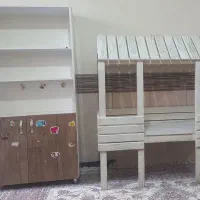تخت بچه همراه کمد
