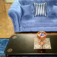 مبل ۷ نفره چستر یا میز وسط|مبلمان خانگی و میز عسلی|تهران, ونک|دیوار