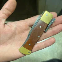 چاقو دنده ای ضامن دار قدیمی|کلکسیون اشیاء عتیقه|تهران, فلسطین (میدان انقلاب)|دیوار